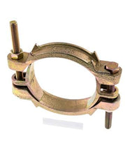 Collier de serrage en fonte malléable 113-127 mm à griffe tournante DIN 20039A