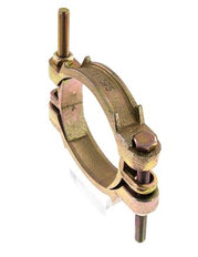 Collier de serrage en fonte malléable 113-127 mm à griffe tournante DIN 20039A