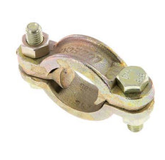 Malleable Cast Iron Hose Clamp 28-34 mm Twist Claw Coupling DIN 20039A [2 Pieces]