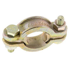 Malleable Cast Iron Hose Clamp 28-34 mm Twist Claw Coupling DIN 20039A [2 Pieces]