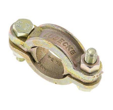 Malleable Cast Iron Hose Clamp 28-34 mm Twist Claw Coupling DIN 20039A [2 Pieces]