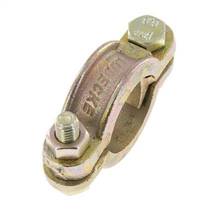 Malleable Cast Iron Hose Clamp 28-34 mm Twist Claw Coupling DIN 20039A [2 Pieces]