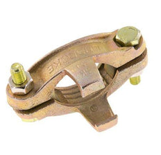 Safety Malleable Cast Iron Hose Clamp 45-53 mm Twist Claw Coupling DIN 20039B