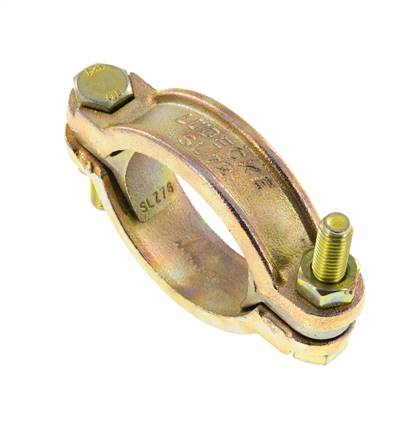 Collier de serrage en fonte malléable 56-72 mm à griffe tournante DIN 20039A