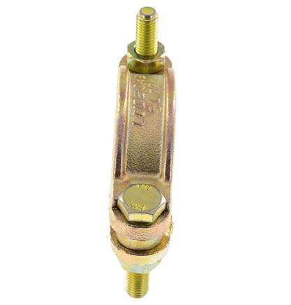 Collier de serrage en fonte malléable 56-72 mm à griffe tournante DIN 20039A