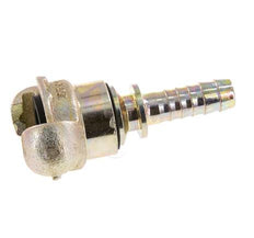 Fonte DN 10 DIN 3489 Accouplement à griffe 25 mm (1'') Collier rotatif Hose Barb