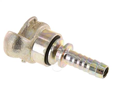 Fonte DN 10 DIN 3489 Accouplement à griffe 25 mm (1'') Collier rotatif Hose Barb