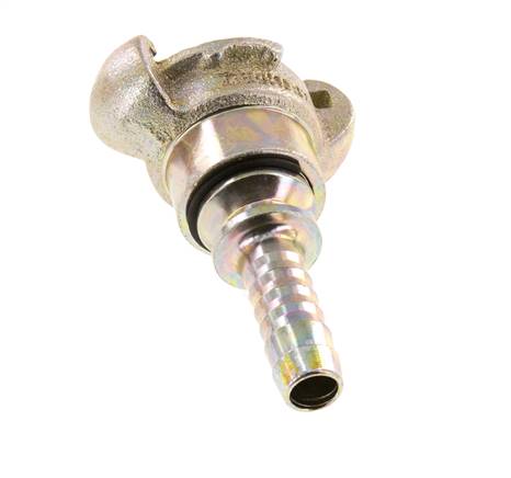 Fonte DN 10 DIN 3489 Accouplement à griffe 25 mm (1'') Collier rotatif Hose Barb