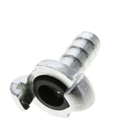 Fonte DN 14 DIN 3489 Coupleur à griffes 19 mm (3/4'') Hose Barb