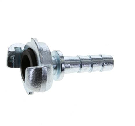 Fonte DN 8.5 DIN 3489 Coupleur à griffes 13 mm (1/2'') Collier Hose Barb