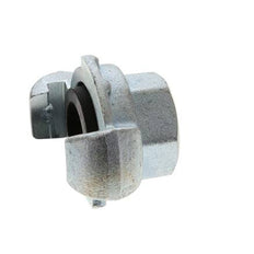 Fonte DN 15 DIN 3489 Accouplement à griffes Rp 3/8'' femelle
