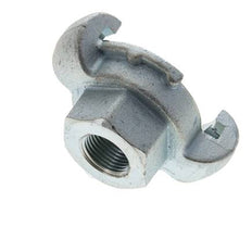 Fonte DN 15 DIN 3489 Accouplement à griffes Rp 3/8'' femelle