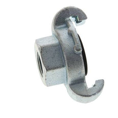 Fonte DN 15 DIN 3489 Accouplement à griffes Rp 3/8'' femelle