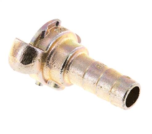 Fonte DN 15 DIN 3489 Coupleur à griffes 19 mm (3/4'') Hose Barb