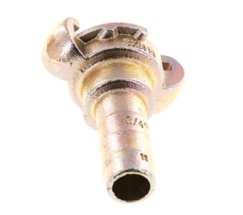 Fonte DN 15 DIN 3489 Coupleur à griffes 19 mm (3/4'') Hose Barb