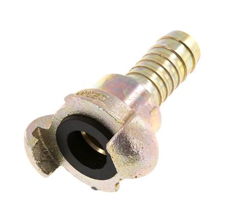 Fonte DN 15 DIN 3489 Accouplement à griffes 19 mm (3/4'') Hose Barb Rotary