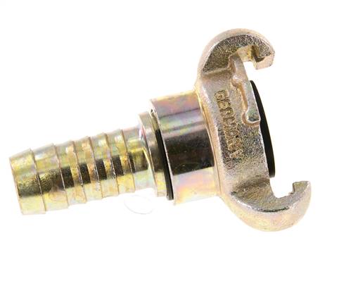 Fonte DN 15 DIN 3489 Accouplement à griffes 19 mm (3/4'') Hose Barb Rotary