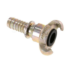 Fonte DN 15 DIN 3489 Coupleur à griffes 19 mm (3/4'') Collier rotatif Hose Barb