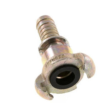 Fonte DN 15 DIN 3489 Coupleur à griffes 19 mm (3/4'') Collier rotatif Hose Barb