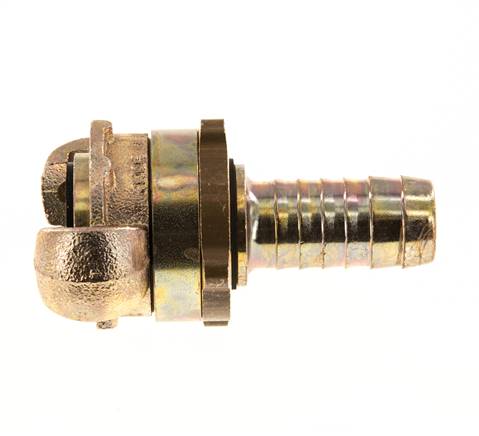 Fonte DN 15 DIN 3238 Coupleur à griffes 19 mm (3/4'') Hose Barb