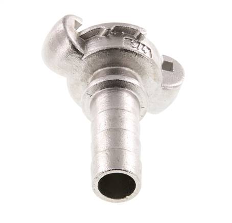 Acier inoxydable DN 15 DIN 3489 Coupleur à griffes 19 mm (3/4'') Hose Barb