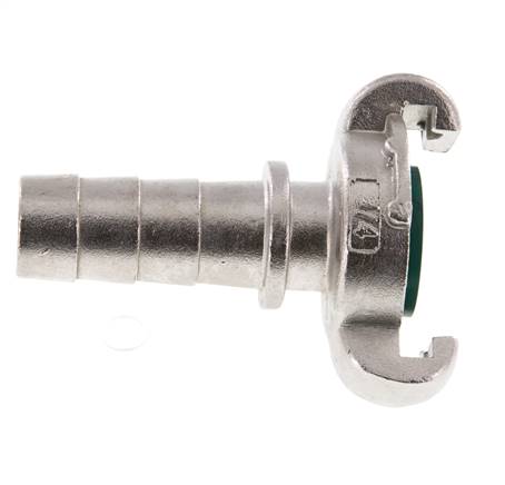 Acier inoxydable DN 15 DIN 3489 Coupleur à griffes 19 mm (3/4'') Hose Barb