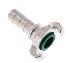 Acier inoxydable DN 15 DIN 3489 Coupleur à griffes 19 mm (3/4'') Hose Barb