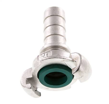 Acier inoxydable DN 15 DIN 3489 Coupleur à griffes 19 mm (3/4'') Hose Barb