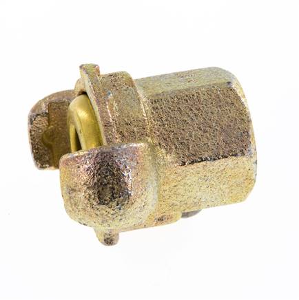 Fonte DN 17 DIN 3489 Accouplement à griffes Rp 1/2'' Femelle