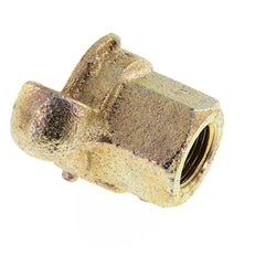 Fonte DN 17 DIN 3489 Accouplement à griffes Rp 1/2'' Femelle