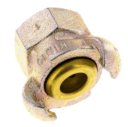 Fonte DN 17 DIN 3489 Accouplement à griffes Rp 1'' femelle