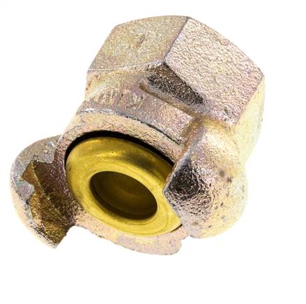 Fonte DN 17 DIN 3489 Accouplement à griffes Rp 1'' femelle