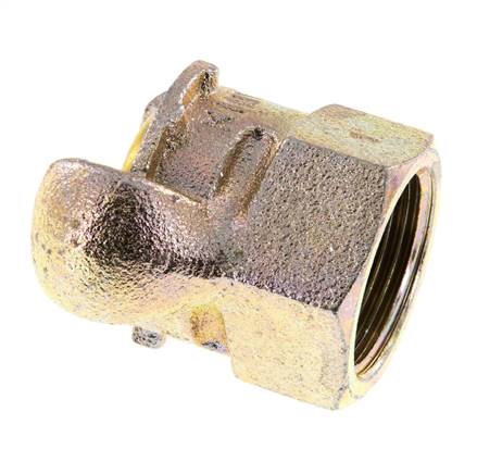 Fonte DN 17 DIN 3489 Accouplement à griffes Rp 1'' femelle