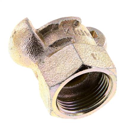 Fonte DN 17 DIN 3489 Accouplement à griffes Rp 1'' femelle