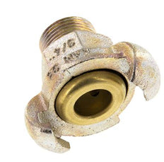Fonte DN 17 DIN 3489 Accouplement à mâchoires tournantes G 3/4'' mâle