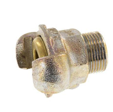 Fonte DN 17 DIN 3489 Accouplement à mâchoires tournantes G 3/4'' mâle