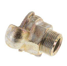 Fonte DN 17 DIN 3489 Accouplement à mâchoires tournantes G 3/4'' mâle