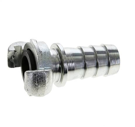 Fonte DN 18.5 DIN 3489 Accouplement à griffes 25 mm (1'') Collier Hose Barb