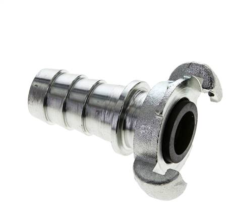 Fonte DN 18.5 DIN 3489 Accouplement à griffes 25 mm (1'') Collier Hose Barb