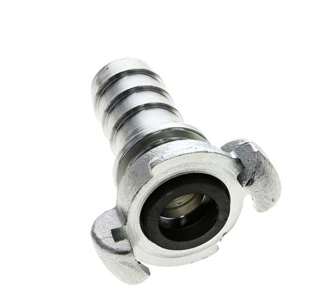 Fonte DN 18.5 DIN 3489 Accouplement à griffes 25 mm (1'') Collier Hose Barb