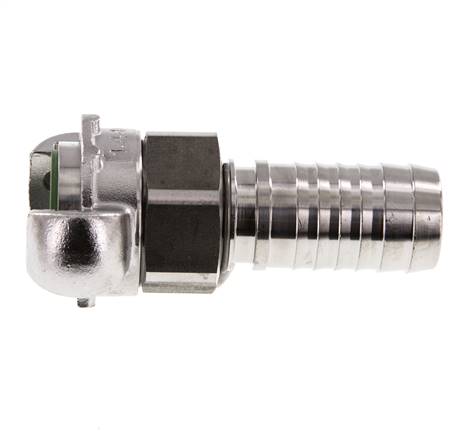 Acier inoxydable DN 18 DIN 3238 Coupleur à griffes 25 mm (1'') Hose Barb