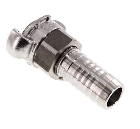 Acier inoxydable DN 18 DIN 3238 Coupleur à griffes 25 mm (1'') Hose Barb