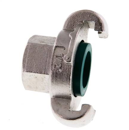 Acier inoxydable DN 19 DIN 3489 Accouplement à griffes Rp 1/2'' femelle