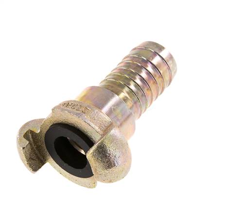 Fonte DN 19 DIN 3489 Accouplement à griffes 25 mm (1'') Hose Barb Rotary