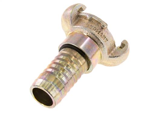 Fonte DN 19 DIN 3489 Accouplement à griffes 25 mm (1'') Hose Barb Rotary