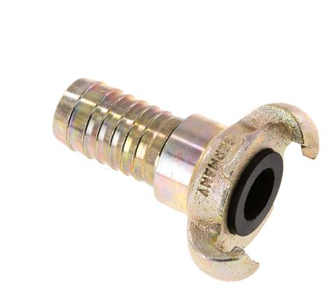 Fonte DN 19 DIN 3489 Accouplement à griffes 25 mm (1'') Hose Barb Rotary