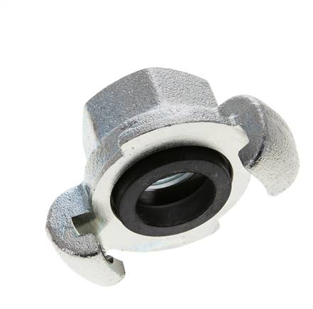 Fonte DN 20 DIN 3489 Accouplement à griffes Rp 3/4'' femelle
