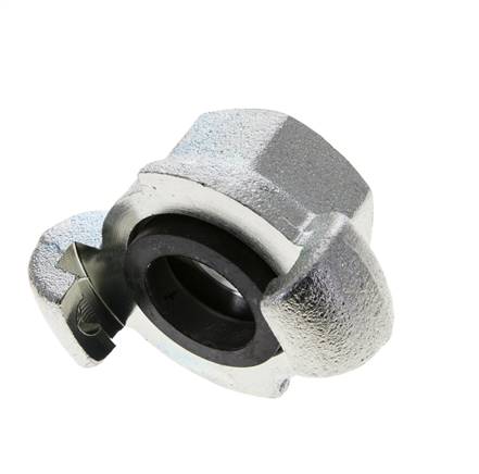 Fonte DN 20 DIN 3489 Accouplement à griffes Rp 3/4'' femelle
