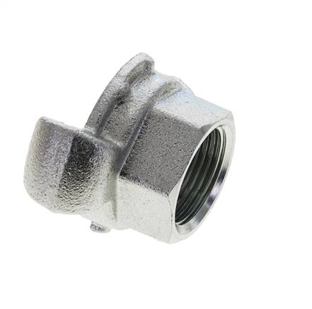 Fonte DN 20 DIN 3489 Accouplement à griffes Rp 3/4'' femelle