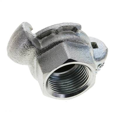 Fonte DN 20 DIN 3489 Accouplement à griffes Rp 3/4'' femelle